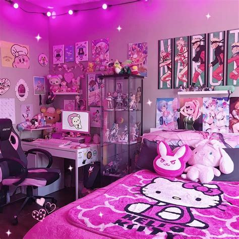 pink gaming room